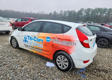 2015 Hyundai Accent Gs z USA, uszkodzony, nr VIN KMHCT5AE5FU199622